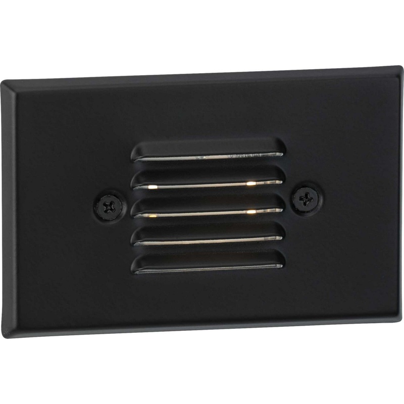 Led Step Lights LED Step Light in Black