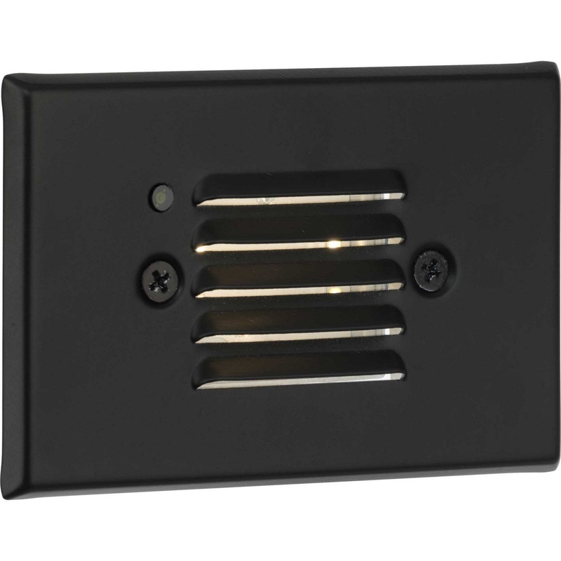 Led Step Lights LED Wall Or Step Light in Black