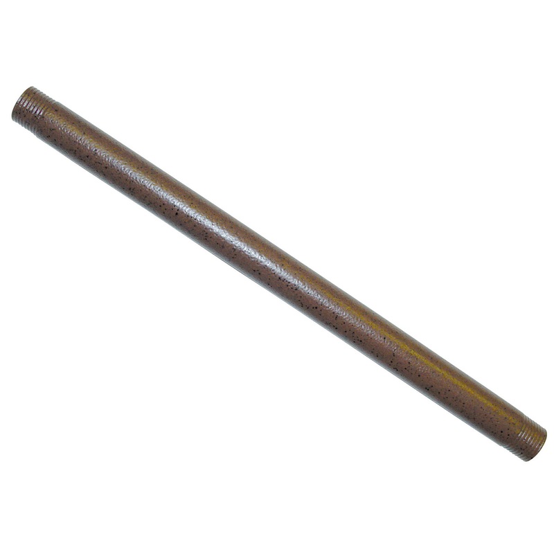Pipe with 1/2in. Thread in Old Bronze