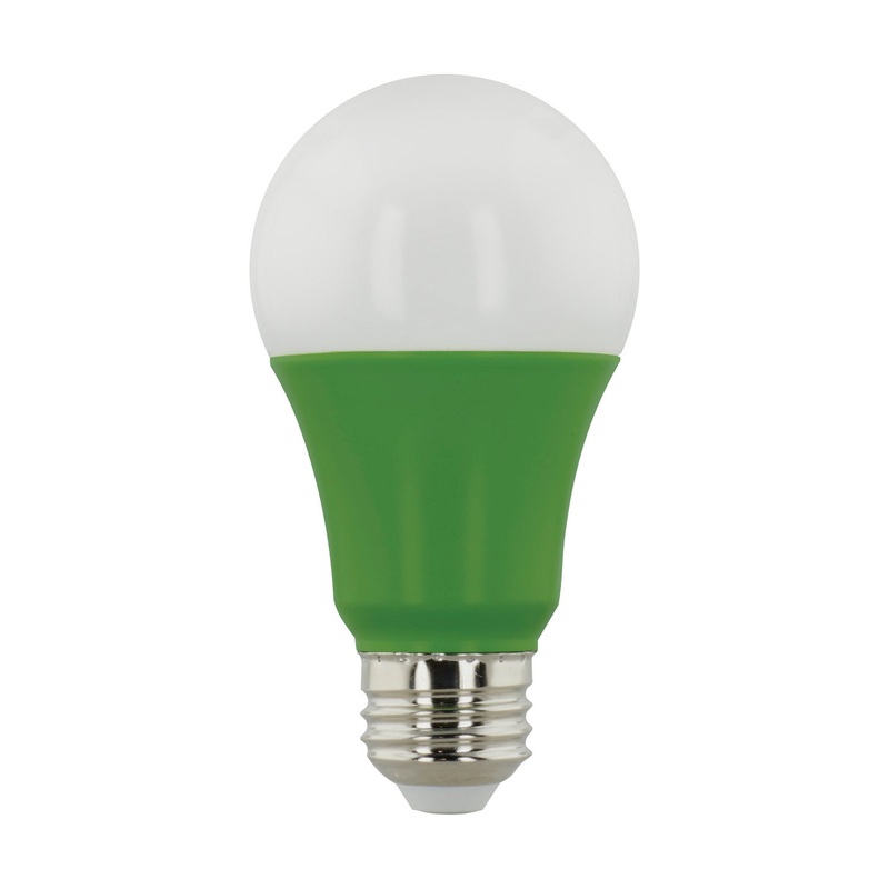 Light Bulb in Green