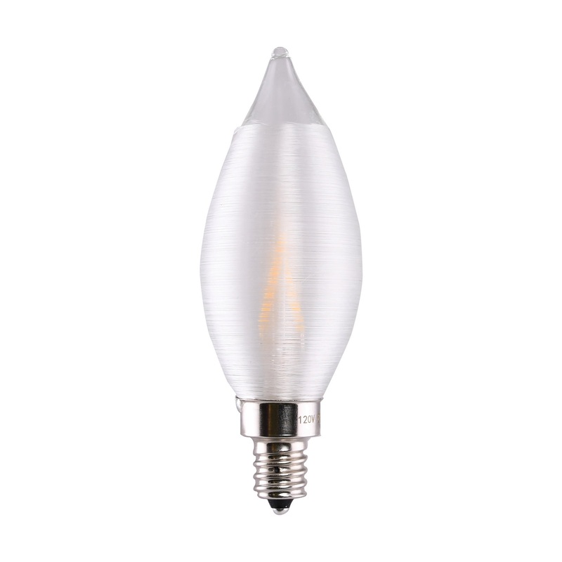 Light Bulb in Satin Spun