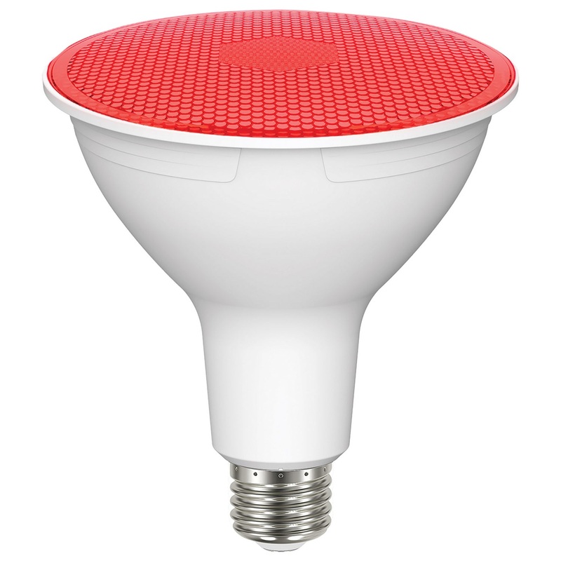 Light Bulb in Red