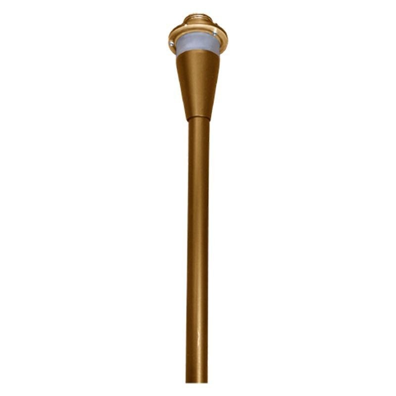 Path Light Stem in Dark Brass
