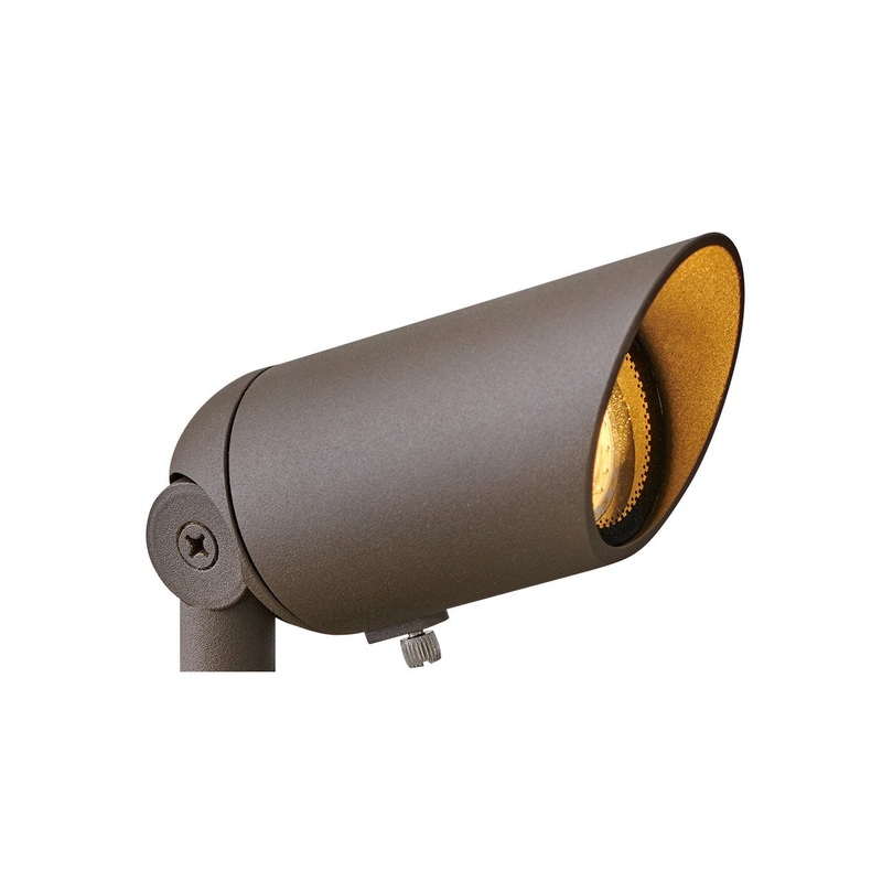 Accent Spot Light LED Landscape Accent in Textured Brown