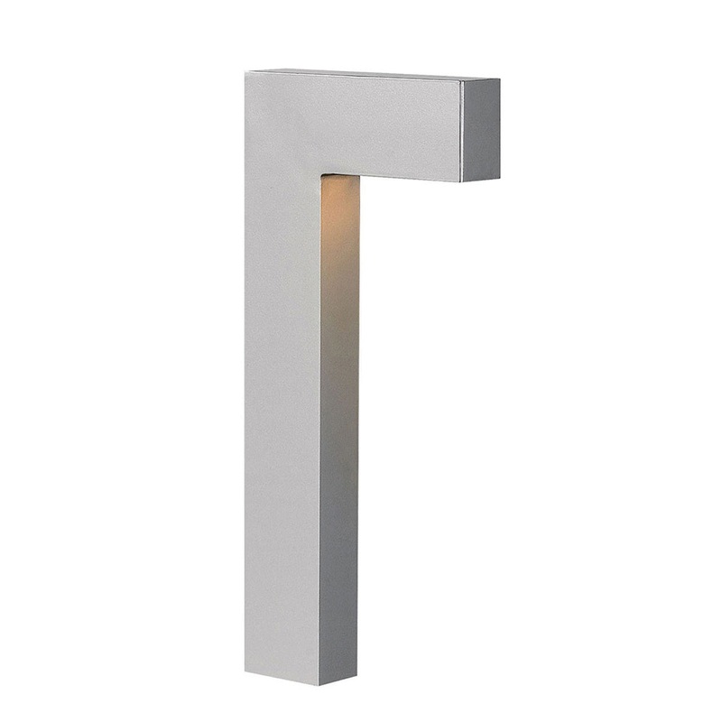 Atlantis LED Path Light in Titanium