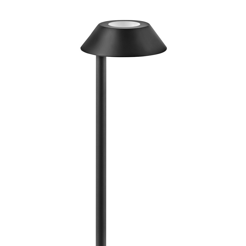 Aura LED Path Light in Black