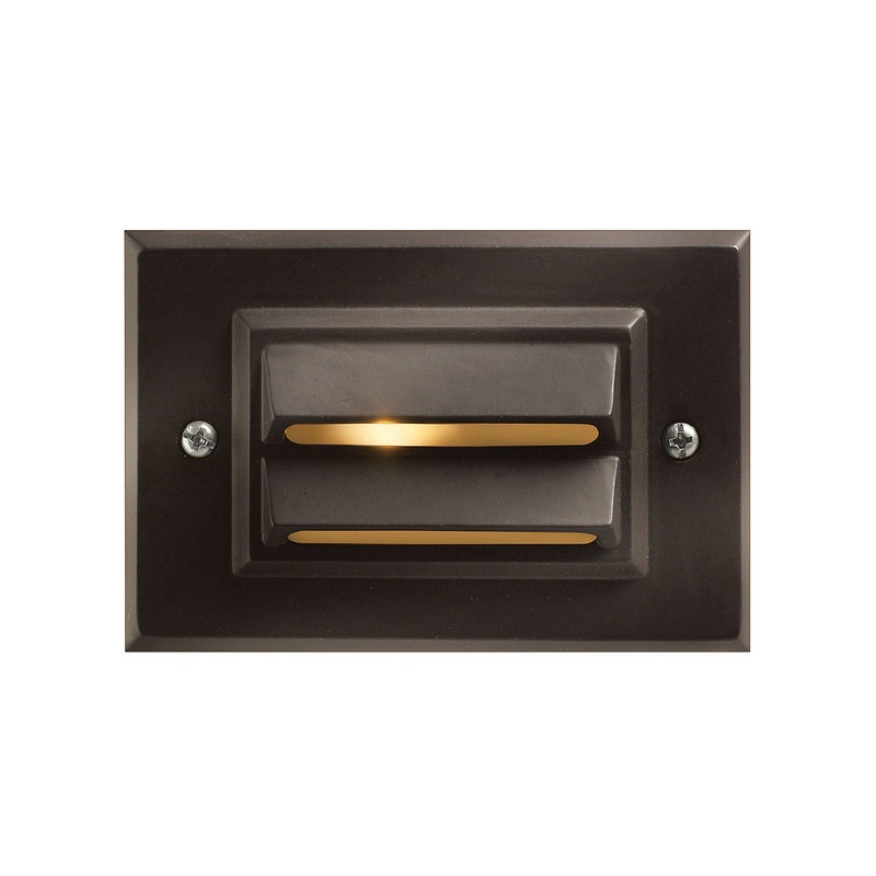 Brick and Deck LED Deck Sconce in Bronze