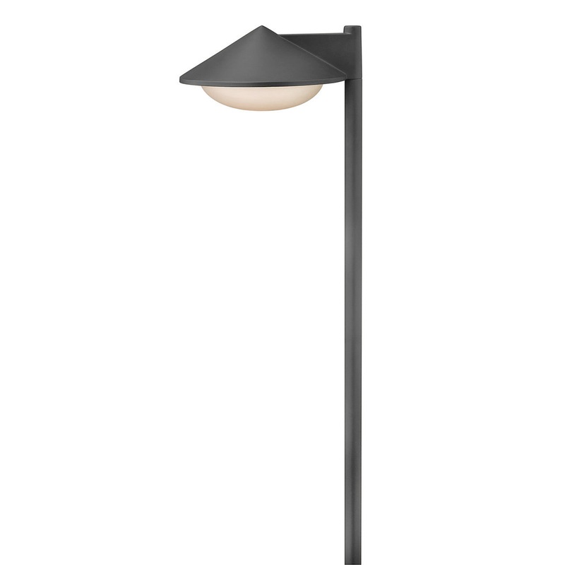 Contempo LED Path Light in Charcoal Gray