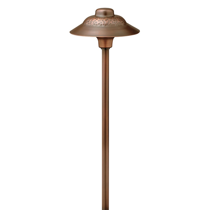 Essence LED Path Light in Olde Copper