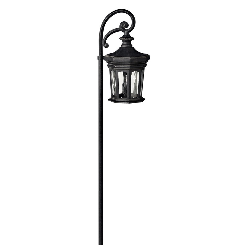 Raley LED Path Light in Museum Black