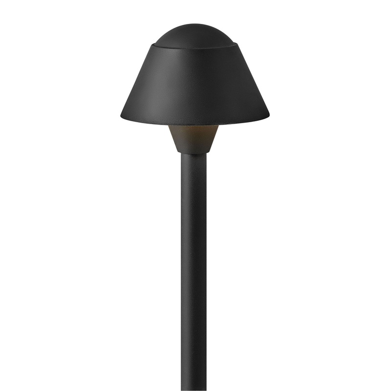 Rex LED Landscape in Textured Black