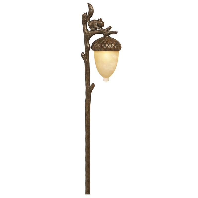 Squirrel LED Path Light in Regency Bronze