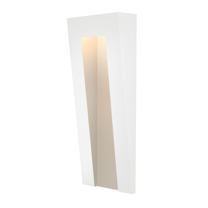 Taper LED Landscape in Satin White