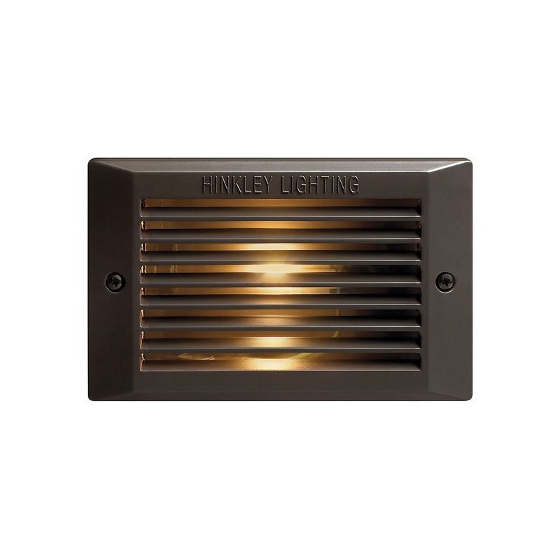 Brick and Step LED Step Light in Bronze