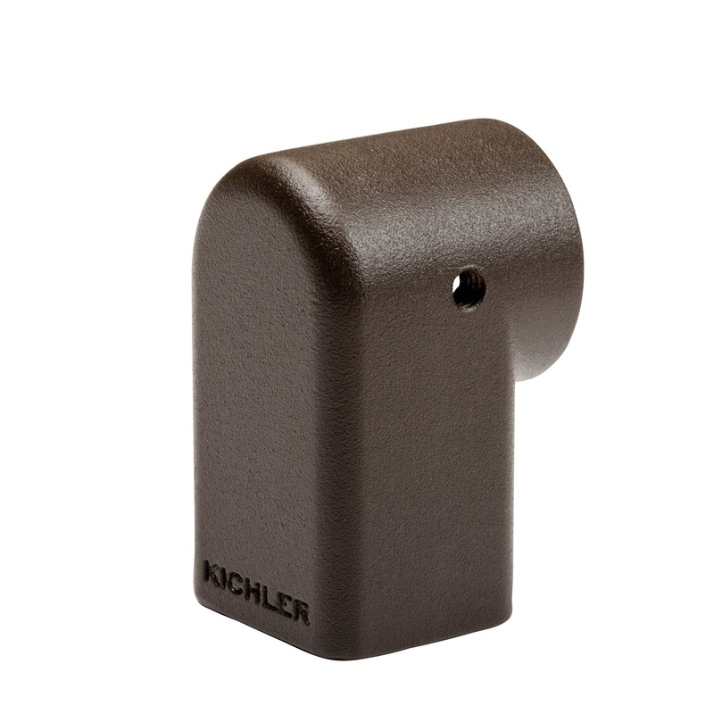 Accessory 90 Degree Elbow in Textured Architectural Bronze