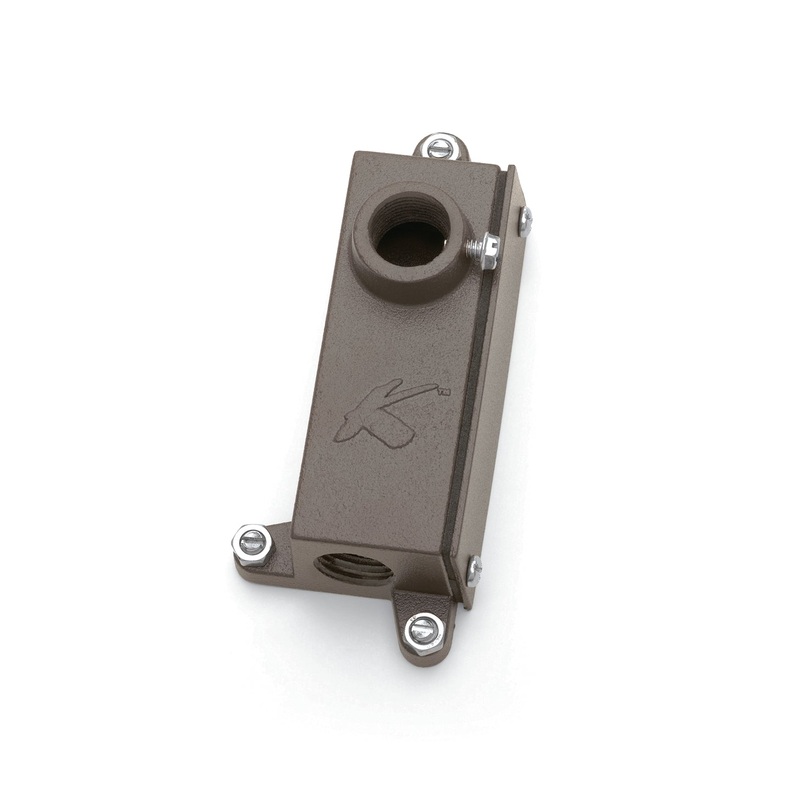 Accessory Mounting Junction in Textured Black