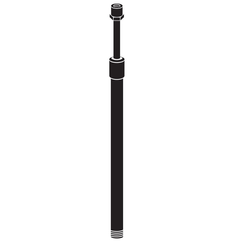Accessory Stem in Textured Black