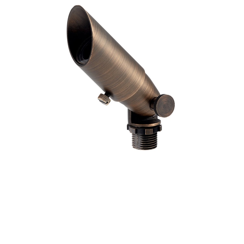 Cast Brass One Light Landscape Accent in Centennial Brass