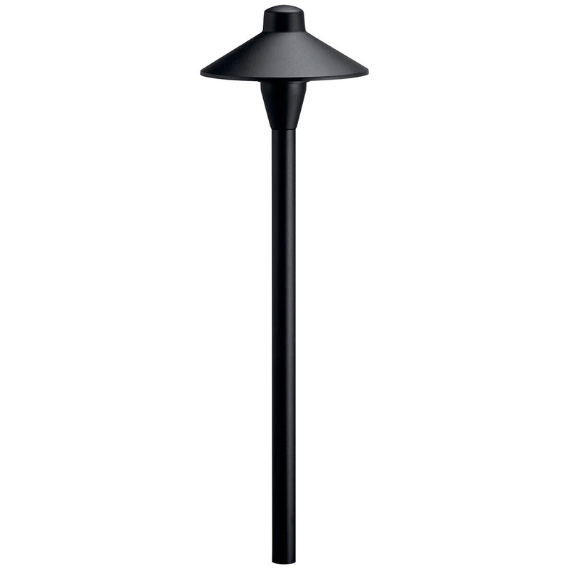One Light Path in Textured Black