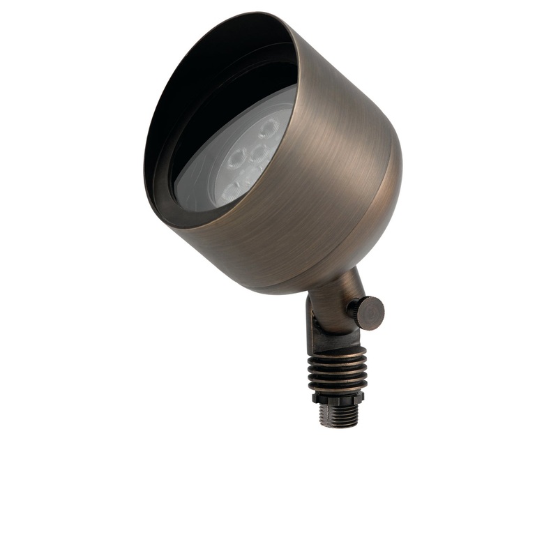 One Light Uplight in Centennial Brass