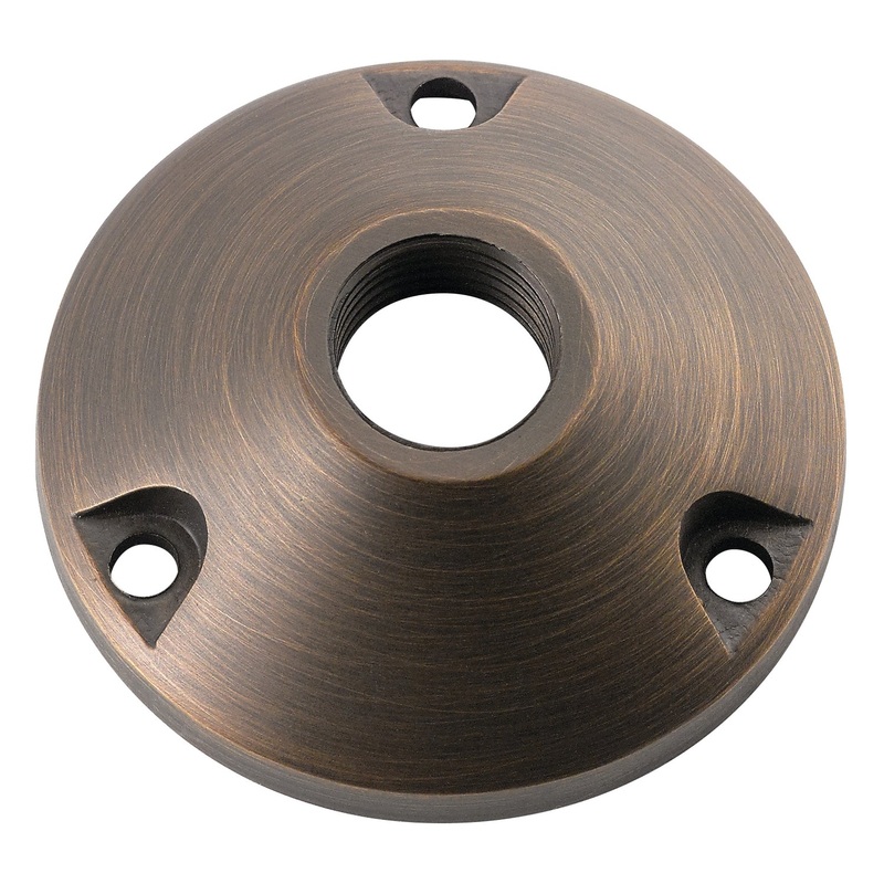 Round Mounting Base in Centennial Brass