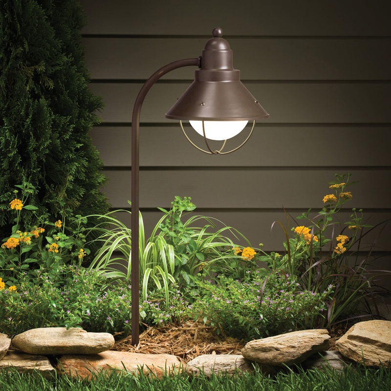 Seaside One Light Path & Spread in Olde Bronze