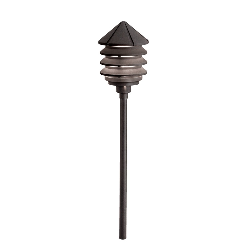 Six Groove One Light Path & Spread in Textured Architectural Bronze