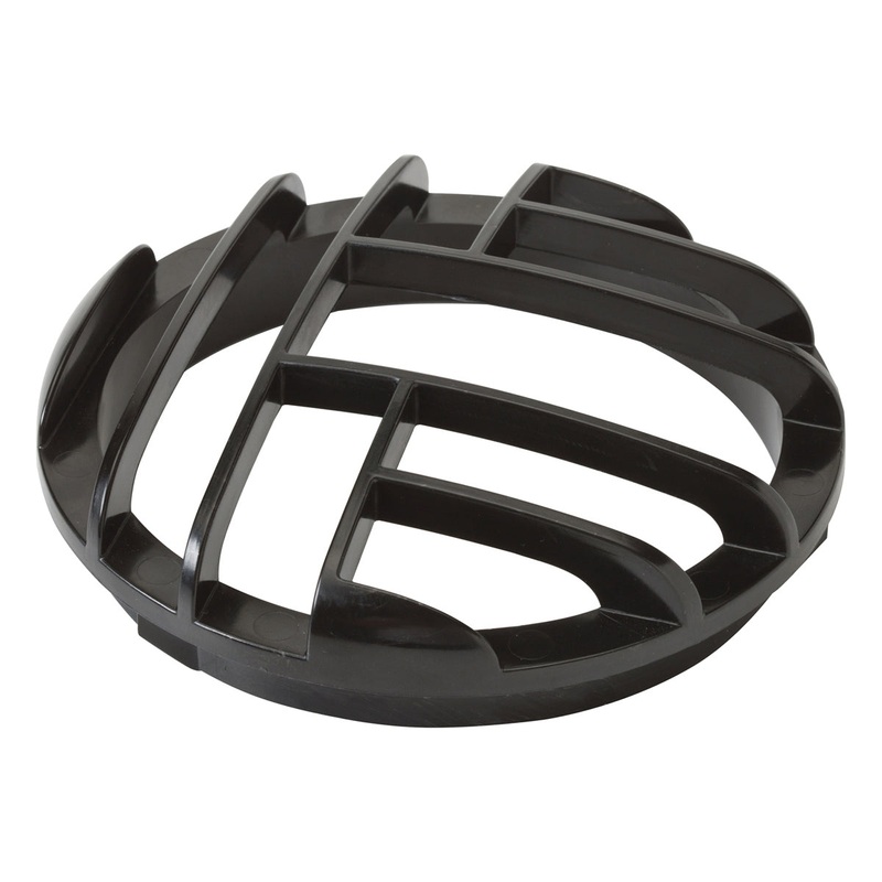 Accessory Rock Guard for LED In-Grounds in Black