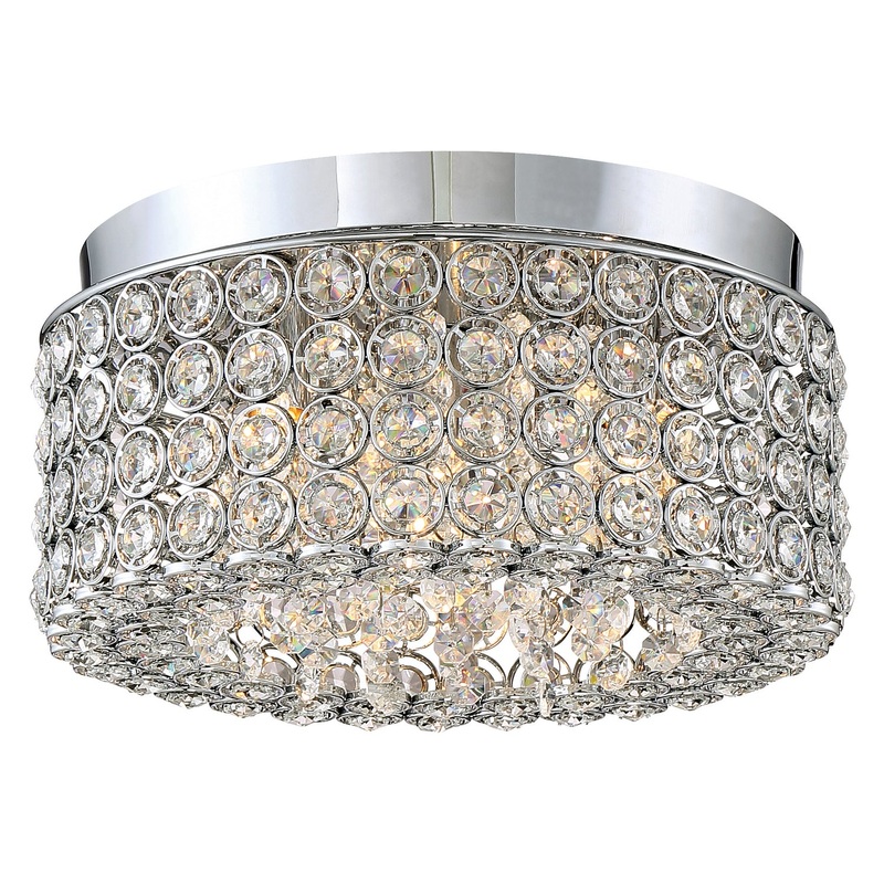Identity 4-Light Flush Mount in Polished Chrome