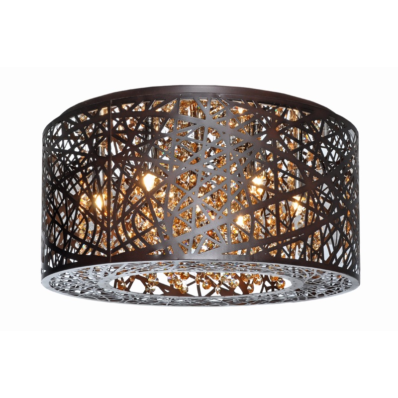 Inca 7-Light Flush Mount
