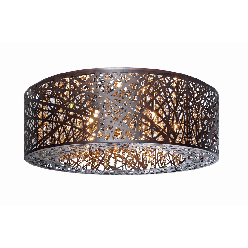 Inca 9-Light Flush Mount