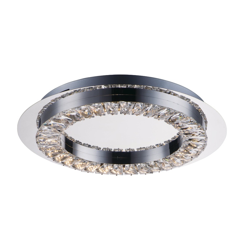 Charm LED Ceiling Mount in Polished Chrome