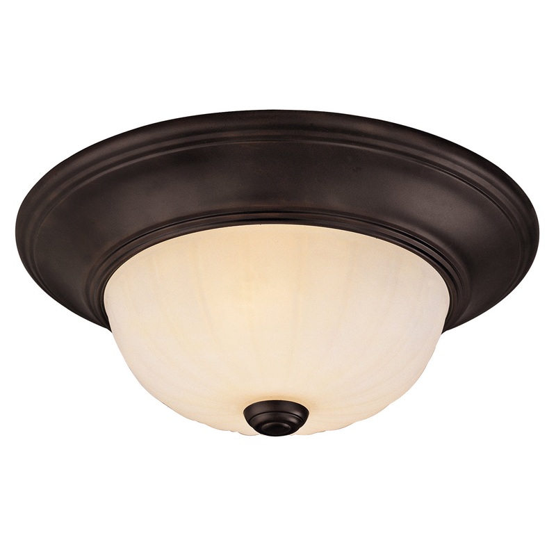 2-Light Flush Mount