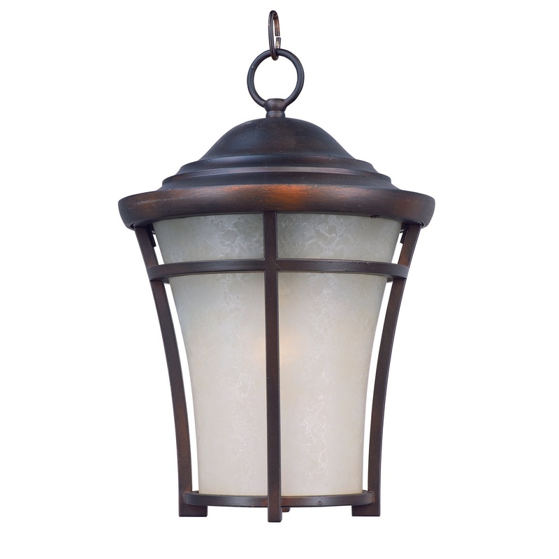 Balboa DC EE 1-Light Large Outdoor Hanging in Copper Oxide