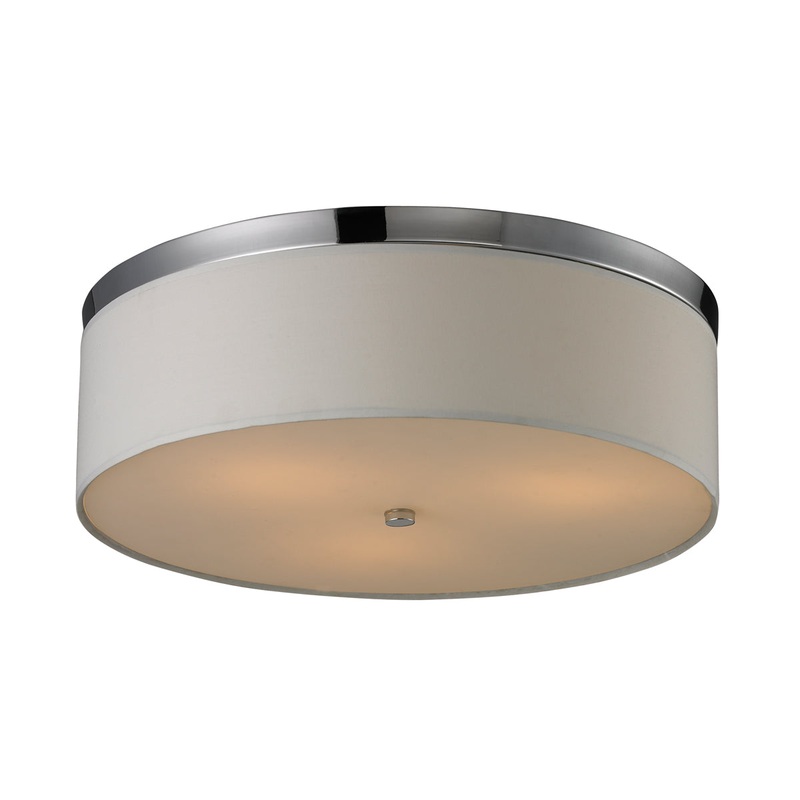 3-Light Flush Mount