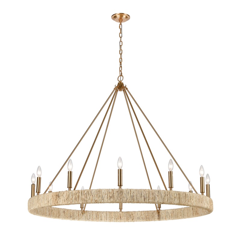 Abaca 12-Light Chandelier