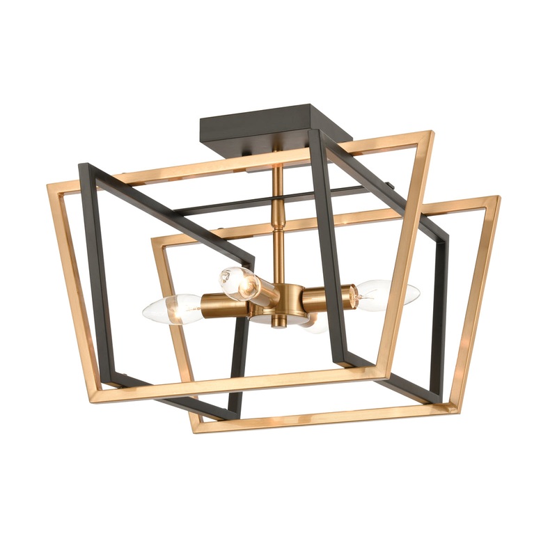 Bridgette 4-Light Semi-Flush Mount