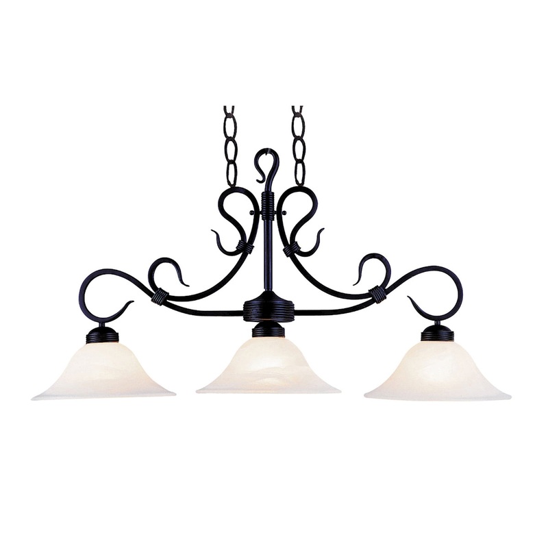 Buckingham 3-Light Island Fixture