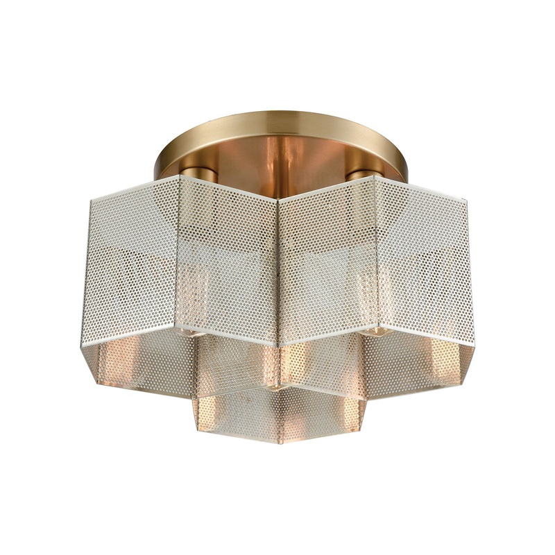 Compartir 3-Light Semi-Flush Mount