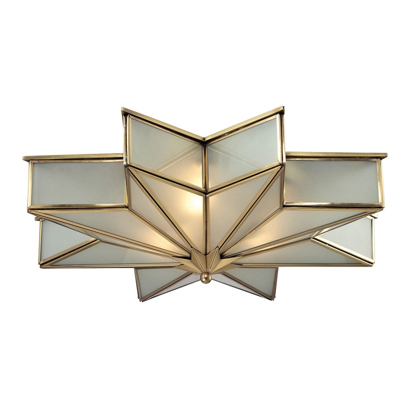 Decostar 3-Light Flush Mount