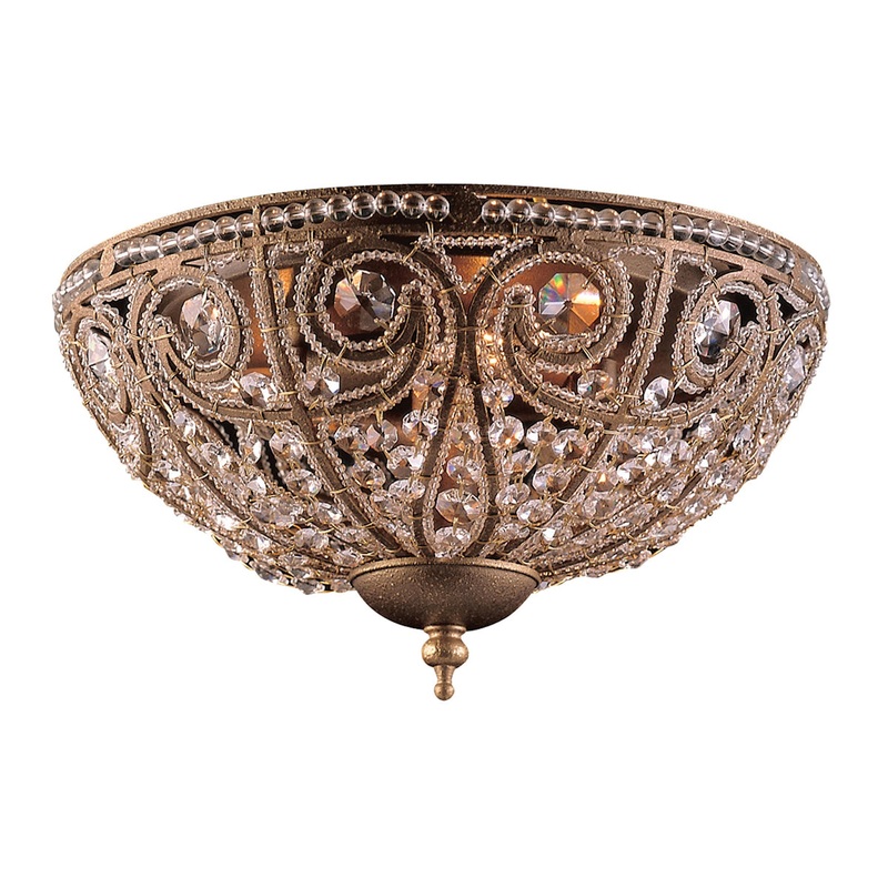 Elizabethan 3-Light Flush Mount
