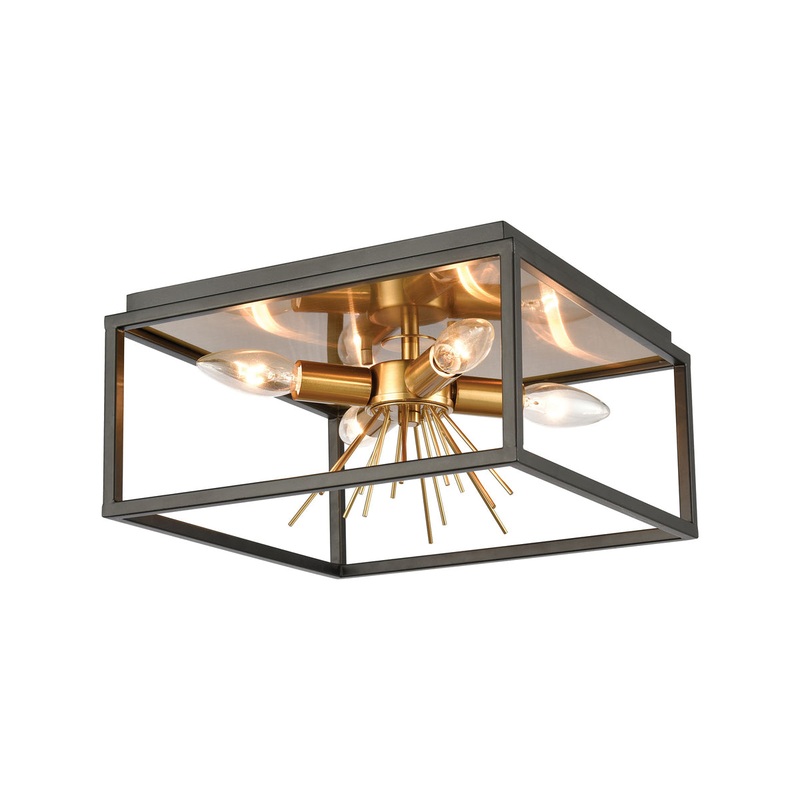Spark 4-Light Flush Mount
