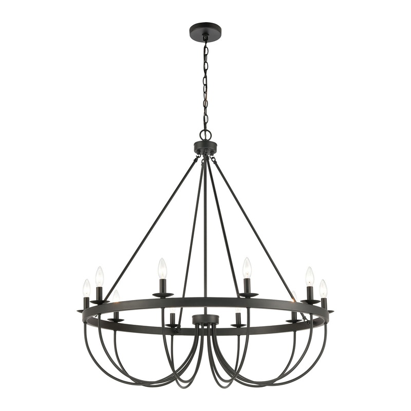 Williamson 10-Light Chandelier