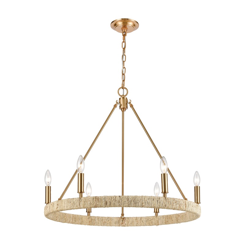 Abaca 6-Light Chandelier
