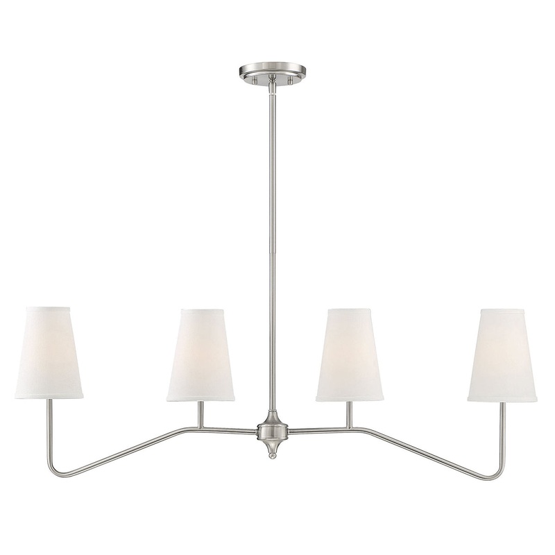 4-Light Linear Chandelier