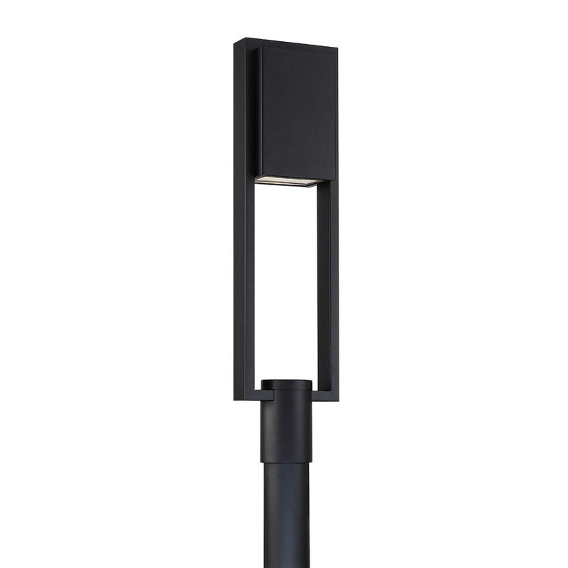 Archetype LED Post Light in Black